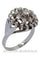 Bague 56 Bague fleur 50' diamants 58 Facettes 32761