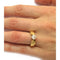 Bague 53 Bague Chaumet "Plume" sertie d'un diamant de 0,77 carat E/VS2 58 Facettes 24387-1
