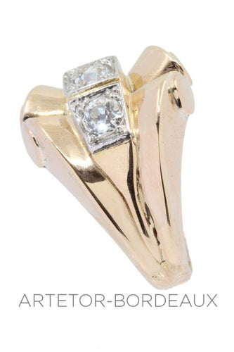 Bague 56 Bague tank diamants 58 Facettes 31601