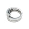 Bague 53 Bague Cartier, "Tectonique", en or blanc et diamants. 58 Facettes 30115