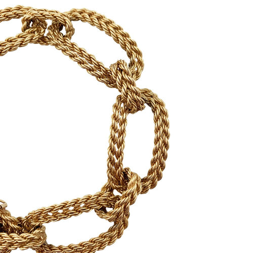 Bracelet Bracelet Vintage en or jaune. 58 Facettes 30083
