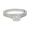 Bague 51 Bague Cartier "1895" en platine, diamant 0,75 carat. 58 Facettes 29844-1