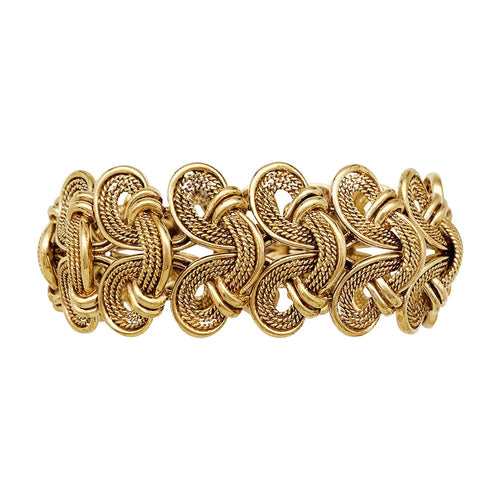 Bracelet Bracelet 1950 en or rose. 58 Facettes 30579