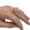 Bague 53 Bague Boucheron, "Hans le Hérisson", or rose. 58 Facettes 30235