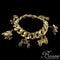 Bracelet Bracelet gourmette ancien breloques 58 Facettes 05-014-1463166