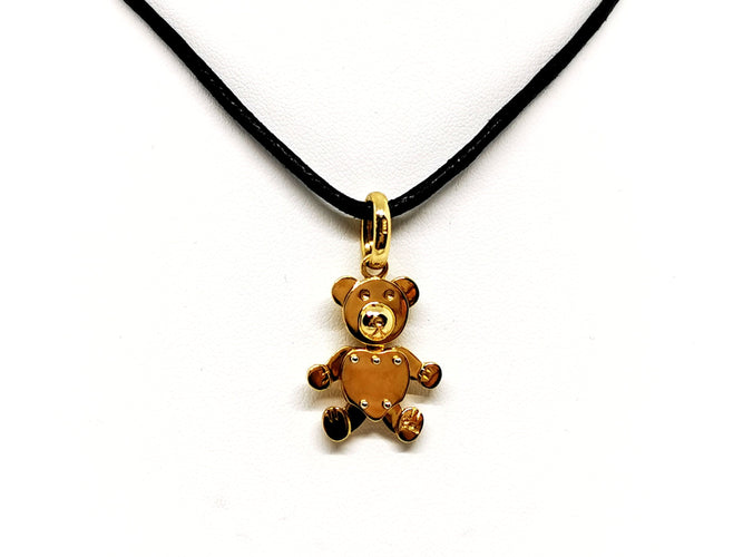 Pendentif Pomellato Pendentif Ouson Orsetto Or jaune 58 Facettes 1132922CN