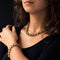 Collier Collier Caplain or jaune or blanc 58 Facettes 19-619