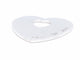 Pendentif Poiray Pendentif Coeur Or blanc 58 Facettes 00612CN