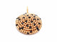 Pendentif Pendentif Or rose 58 Facettes 06097CD