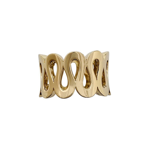 Bague 50 Bague Boucheron "Richelieu" or jaune 58 Facettes 29953