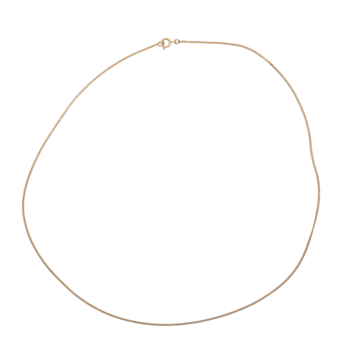Collier Chaîne maille forçat, or jaune 58 Facettes