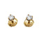 Boucles d'oreilles Puces d'oreilles diamants. 58 Facettes 30219