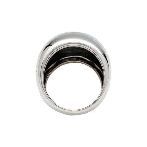 Bague 52 Bague Poiray jonc en or blanc. 58 Facettes 30413