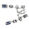 Boucles d'oreilles Boucles d'oreilles Chaumet, "Clarisse", en or blanc, saphirs et diamants. 58 Facettes 23684