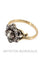 Bague 56 Bague fleur ancienne 58 Facettes 35451