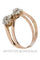 Bague 54 Toi et moi ancien 58 Facettes 34301
