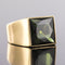 Bague 54 Chevalière ancienne tourmaline 58 Facettes 19-658-51