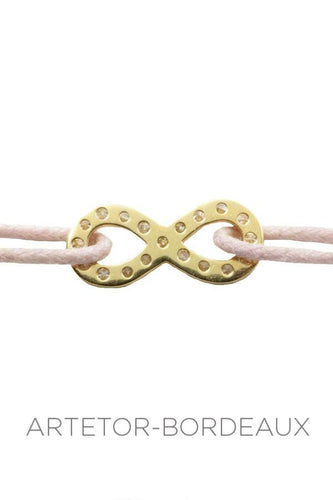 Bracelet Bracelet infini diamanté 58 Facettes 8301