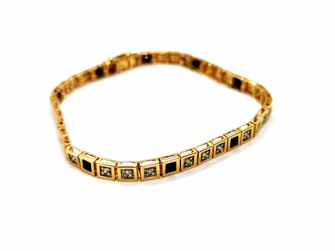 Bracelet Bracelet Or jaune Diamant 58 Facettes 1091764CN