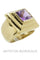 Bague 48 Bague améthyste 58 Facettes 17251