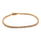 Bracelet Bracelet ligne diamants 2 carats en or rose. 58 Facettes 30697