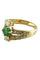 Bague 60 Bague émeraude et diamants 58 Facettes 21361