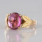 Bague 52 Bague tourmaline et feuilles d'or 58 Facettes 17-058B-52