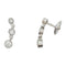 Boucles d'oreilles Boucles d'oreilles pendantes en or blanc et diamants. 58 Facettes 30142