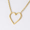 Collier Coeur en or et sa chaine 58 Facettes 20-041A