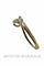 Bague 50 Solitaire diamant 0.08 carat 58 Facettes 19861