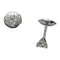 Boucles d'oreilles Puces d'oreilles en or blanc, diamants. 58 Facettes 30030