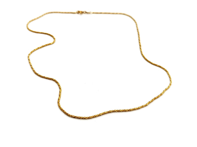 Collier Collier Maille palmier Or jaune 58 Facettes 1048314CD