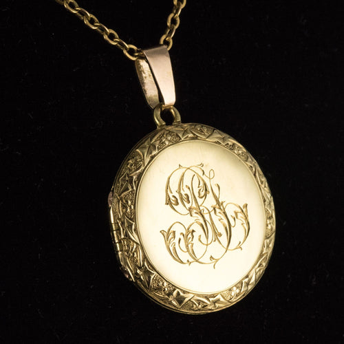 Pendentif Pendentif ancien médaillon ciselé 58 Facettes 20-175A
