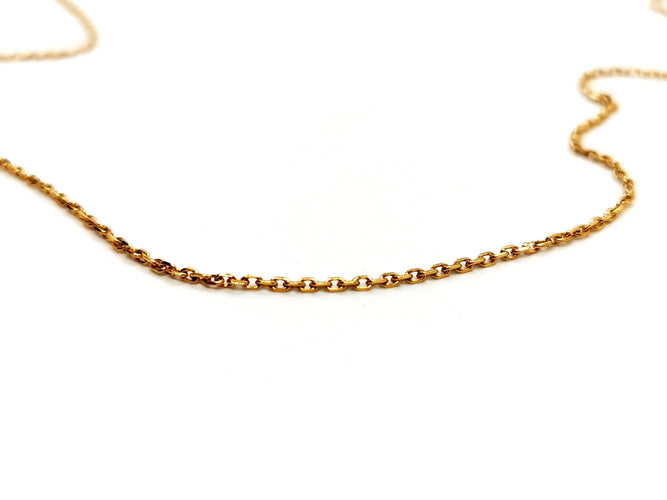Collier Collier Maille forçat Or jaune 58 Facettes 1161981CD