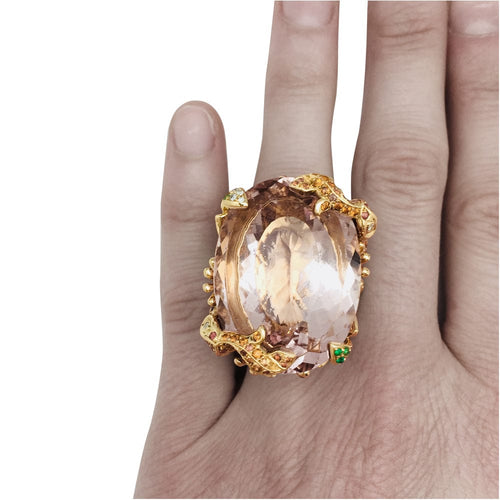 Bague 58 Bague de cocktail Dior, collection "Incroyables et Merveilleuses", modèle "Salamandre". 58 Facettes 28399