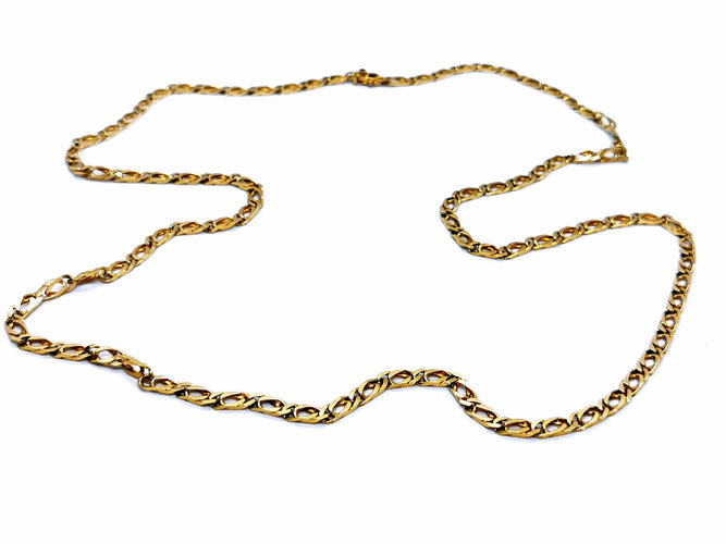 Collier Caplain Saint André Collier Sautoir Or jaune Saphir 58 Facettes 979581CN
