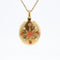 Pendentif Médaillon ouvrant en or perles fines et corail 58 Facettes 21-216