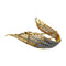 Broche Broche Sterlé en or jaune, platine et diamants. 58 Facettes 30241