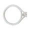 Bague 52.5 Bague solitaire en or blanc, diamant 0,51 ct. 58 Facettes 29430