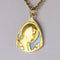 Pendentif Médaille vierge or et nacre 58 Facettes CVP14