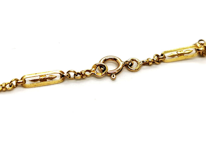Collier Collier Art déco Or jaune Diamant 58 Facettes 1120170CD