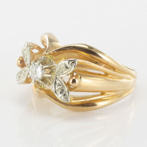 Bague Bague Diamants Ors rose et blanc 58 Facettes CV3-4135314