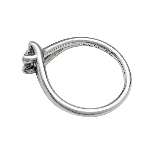 Bague 50 Bague Chaumet "Liens" en platine, diamant 0,52 carat. 58 Facettes 30475