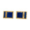 Boutons de manchette Boutons de manchette Cartier en or jaune et lapis lazuli. 58 Facettes 29775