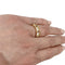 Bague 50 Bague bandeau Buccellati, "Fusi", deux ors, rubis. 58 Facettes 30332