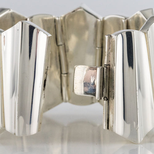 Bracelet Bracelet argent moderniste 58 Facettes 20-020