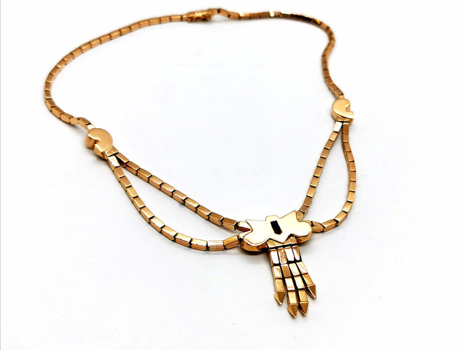 Collier Collier Vintage Or jaune Diamant 58 Facettes 1126573CN