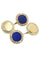 Boutons de manchette Boutons de manchettes lapis lazuli et diamants 58 Facettes 037941