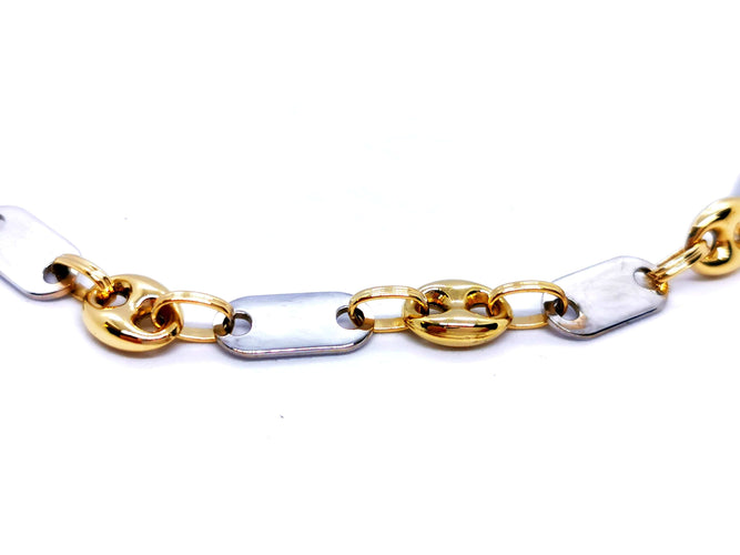 Collier Collier Grain de café Or jaune 58 Facettes 851001CN