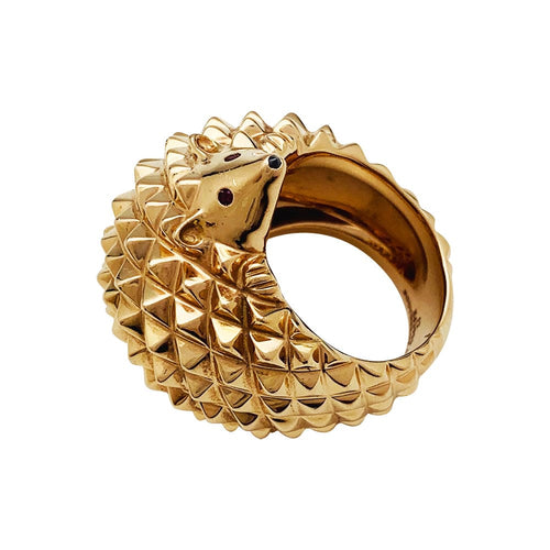 Bague 53 Bague Boucheron, "Hans le Hérisson", or rose. 58 Facettes 30235